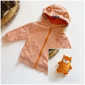 Cub Coats Tiger Two-In-One Sweatshirt & Plushie | 2T